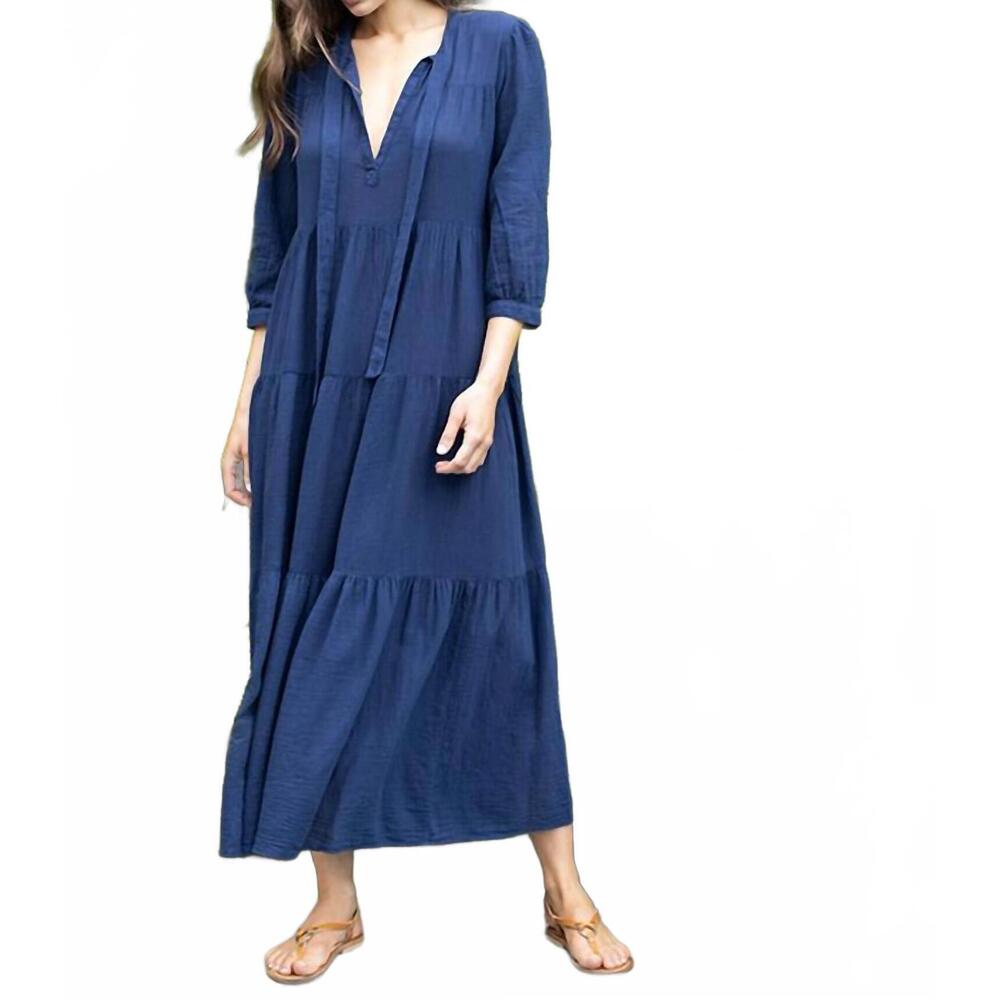 NEW HONORINE long giselle dress in midnight - Picture 1 of 1